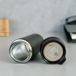Personalized Spill-proof Insulated Travel Mug | Black - Image 2