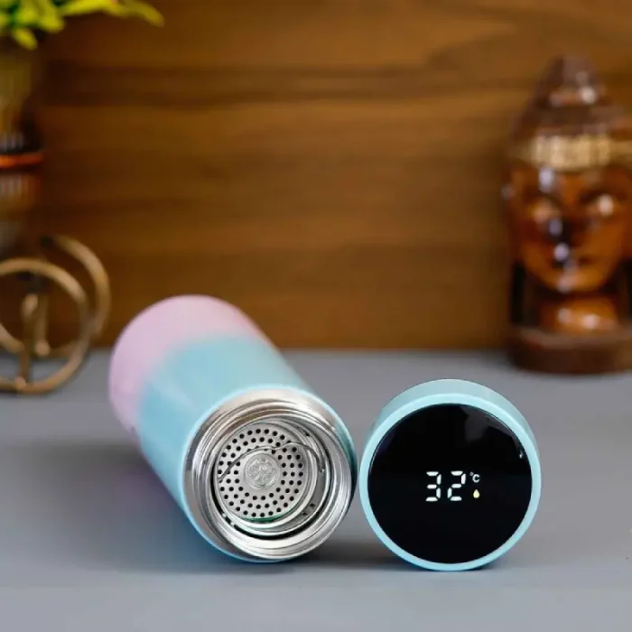 Personalized Multicolor Smart Temperature Water Bottle - Image 2