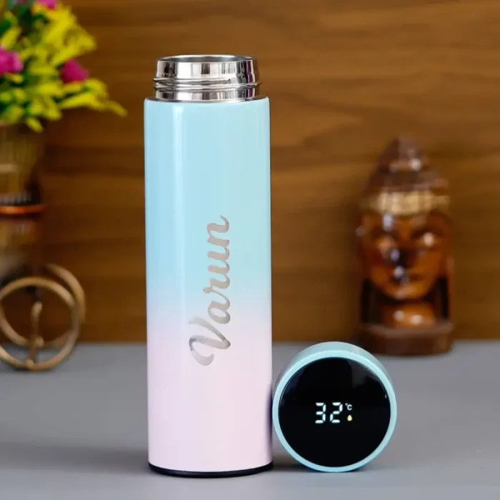 Personalized Multicolor Smart Temperature Water Bottle